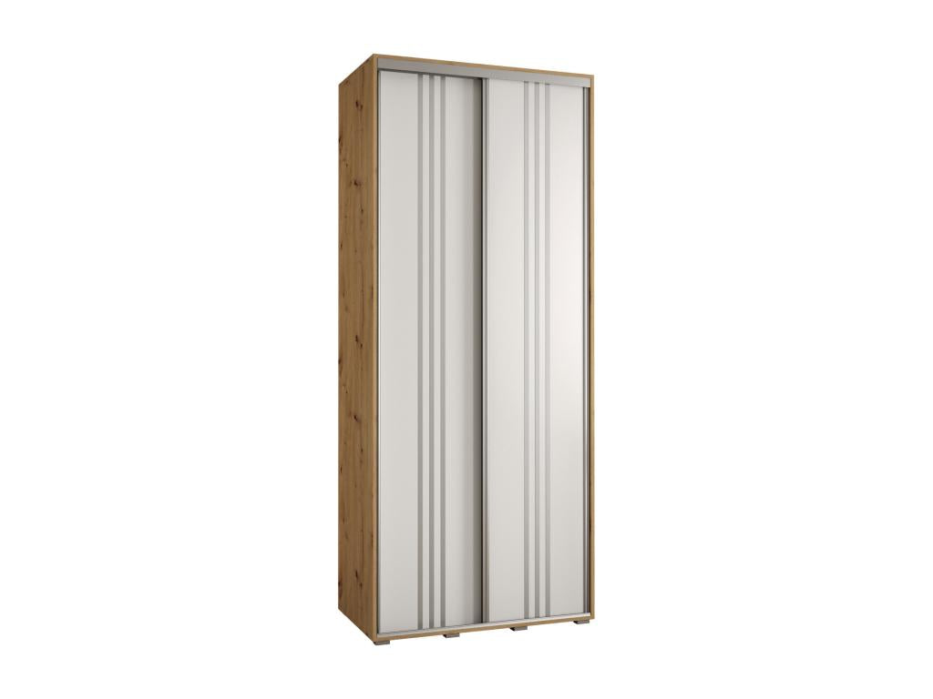 Armoire blanche, 110 x 45 x 235,2 cm