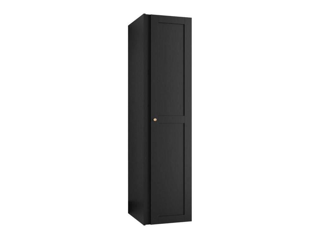 Armoire noire, 186 x 40 x 44 cm