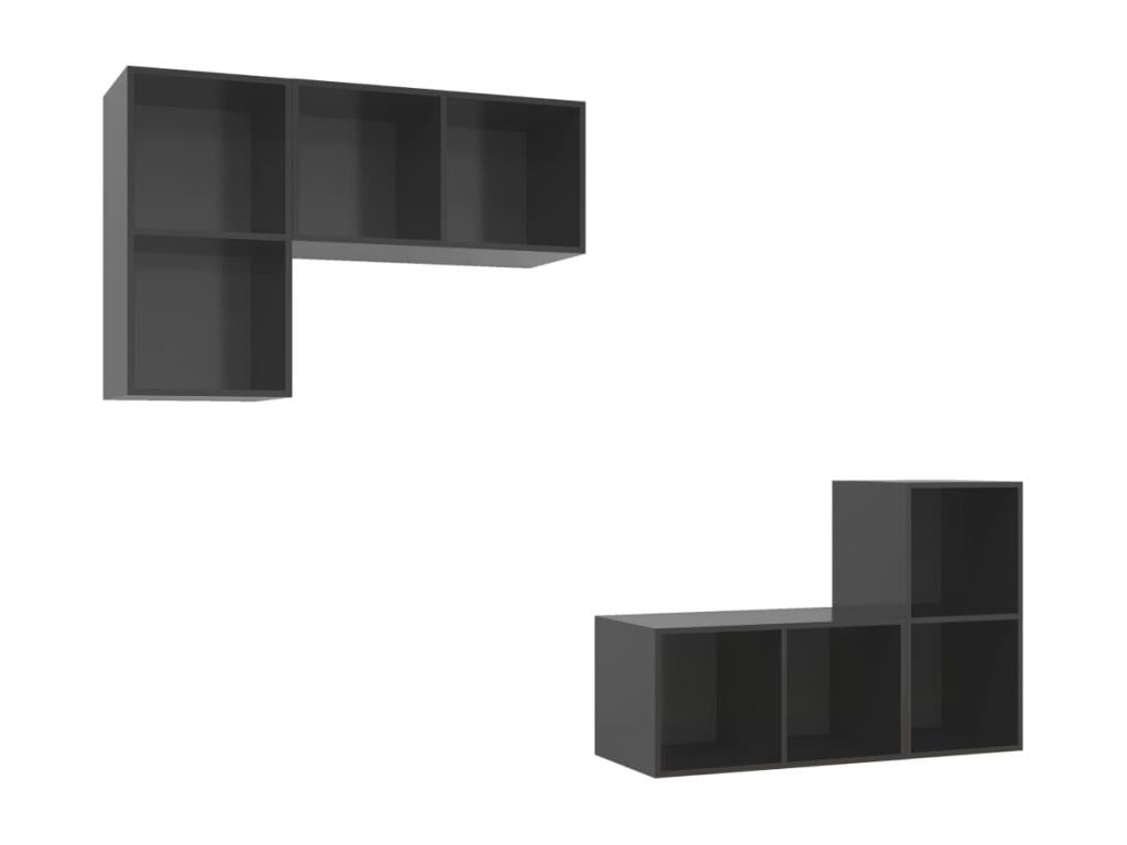 Meubles de maison en bois d'ingénierie gris