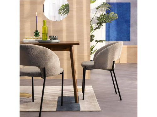 Meubles de maison en tissu boucle beige