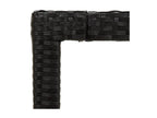 Mobilier de maison en résine tressée noire - dlz1766575296472