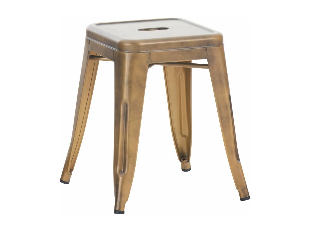 Meubles de maison en métal doré