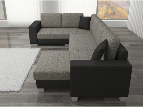 Canapé-lit en tissu beige - dlz1766575319856