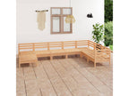 Ensemble de mobilier de jardin en pin brun - dlz1766575002745