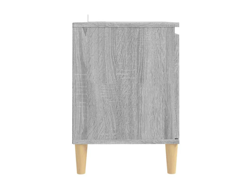 Meuble TV gris, 103,5 x 35 x 50 cm