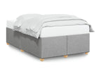 Matelas en tissu gris, 120 x 200 cm