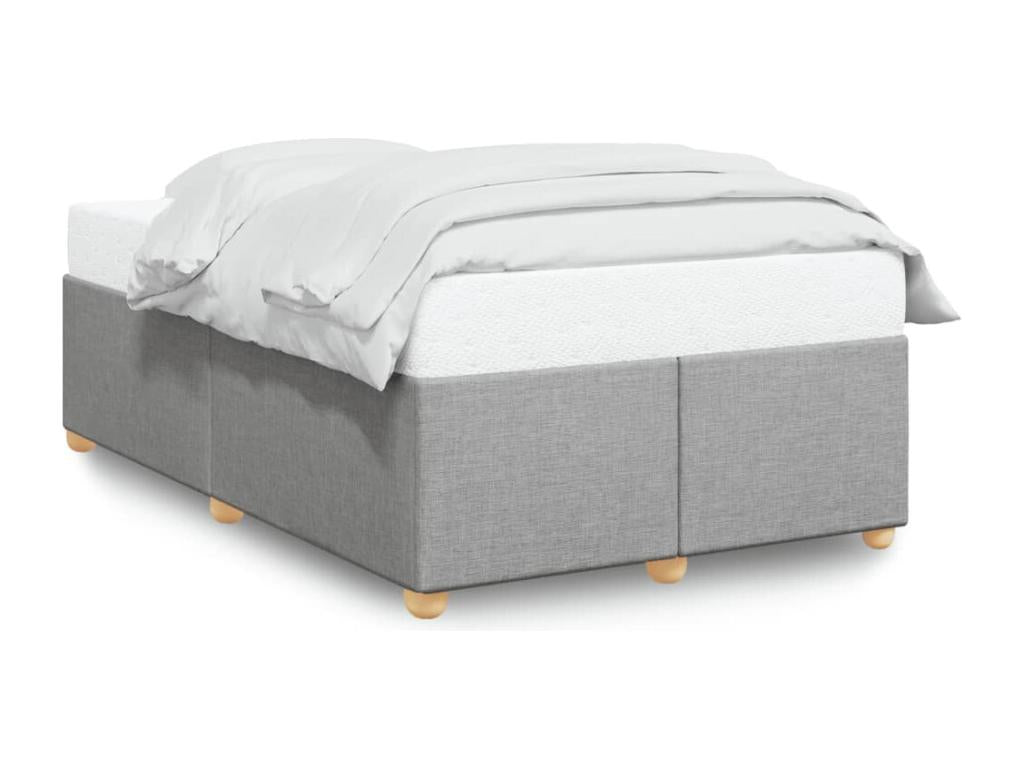 Matelas en tissu gris, 120 x 200 cm