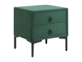 Table en velours vert
