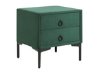 Table en velours vert