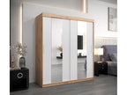 Armoire blanche, 180 x 62 x 200 cm