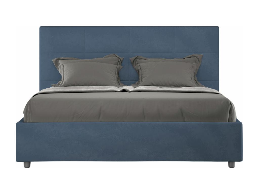 Lit bleu, 140 x 200 cm