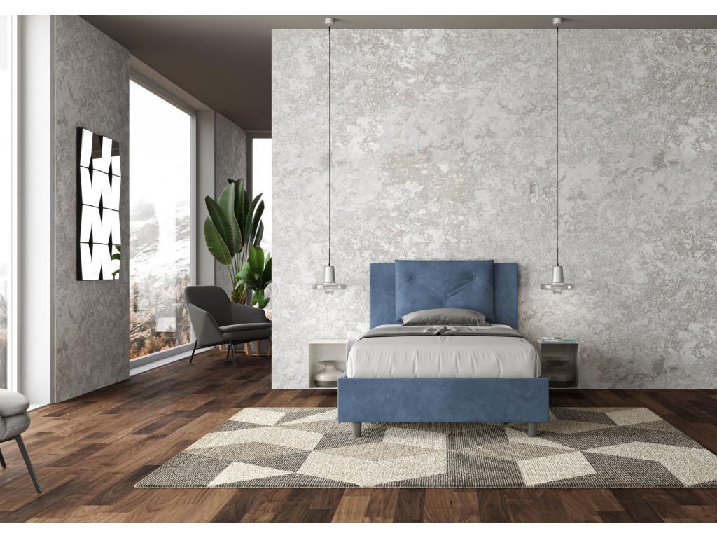 Lit bleu, 120 x 200 cm