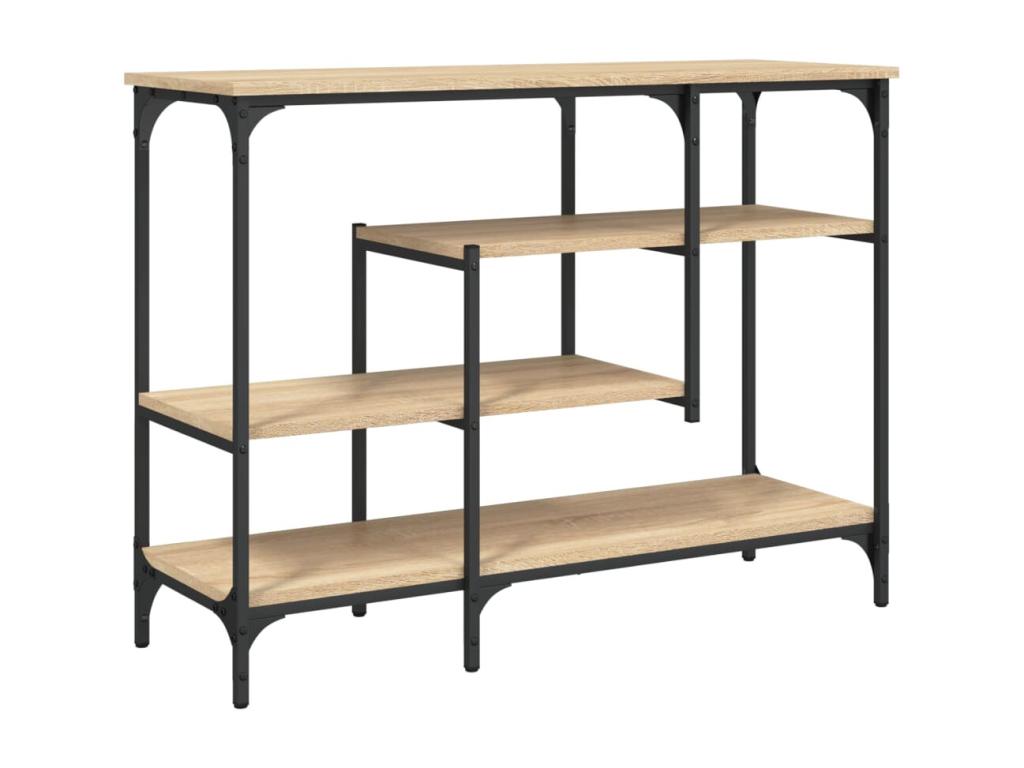 Table en chêne brun, 100 x 35 x 75 cm