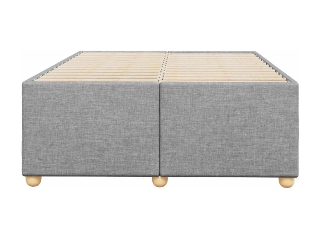 Matelas en tissu gris, 120 x 200 cm