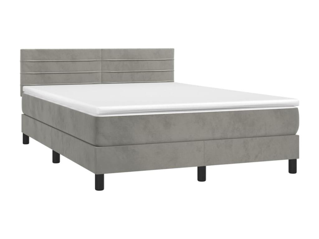 Matelas gris, 140 x 190 cm - dlz1766575111227