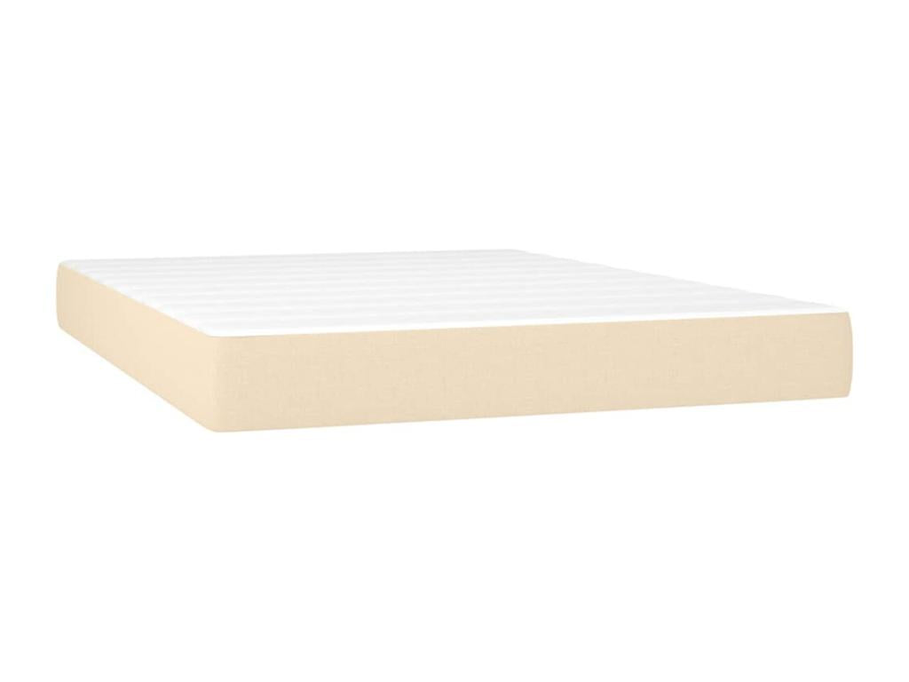 Matelas en tissu beige, 140 x 200 cm