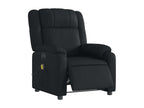 Fauteuil d'appoint en similicuir noir - dlz1766575531414