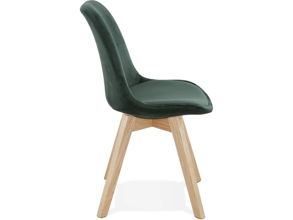 Chaise verte
