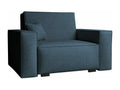 Fauteuil d'appoint bleu, 85 x 123 x 98 cm