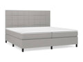 Matelas en tissu gris, 200 x 200 cm