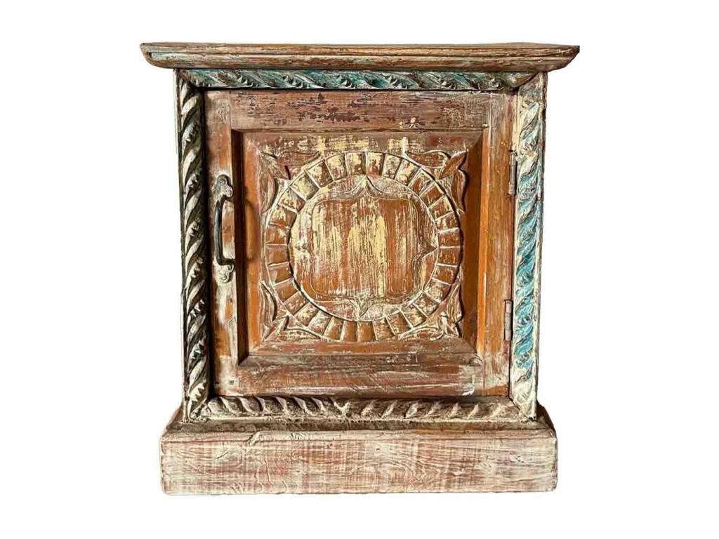 Table marron, 49 x 30 x 54 cm