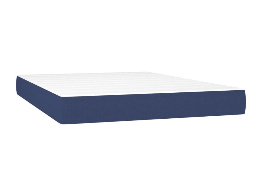 Matelas en tissu bleu, 140 x 190 cm