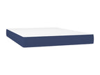 Matelas en tissu bleu, 140 x 190 cm