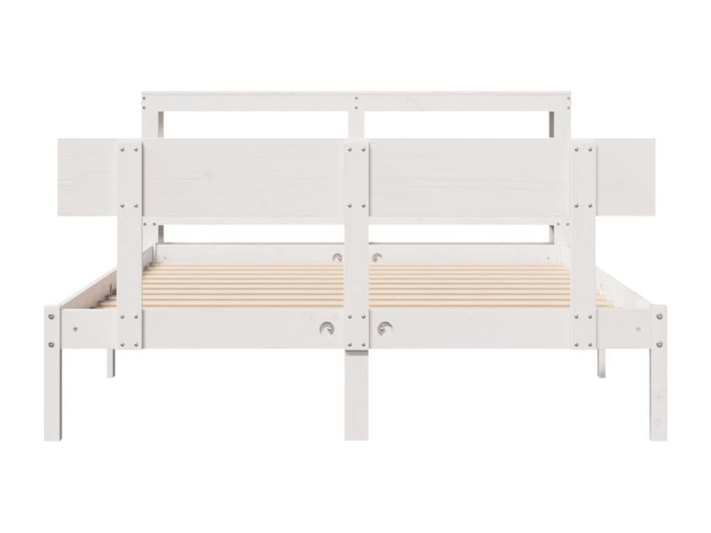 Matelas en bois de pin blanc, 160 x 200 cm