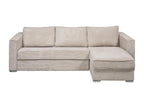 Matelas en velours beige