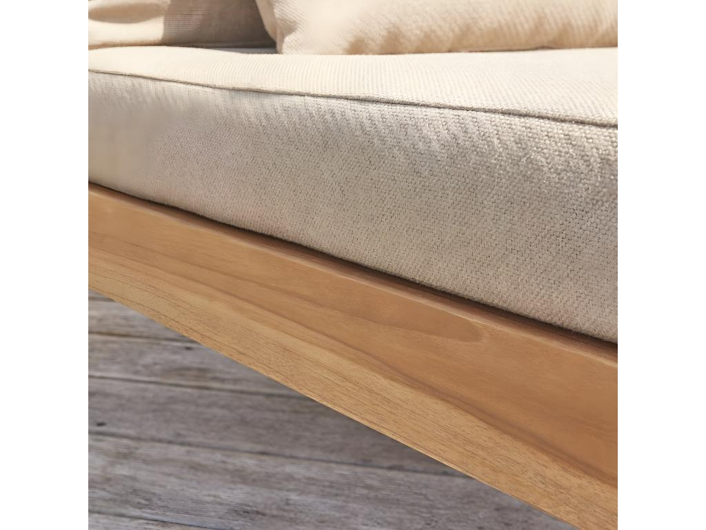 Fauteuil d'appoint naturel