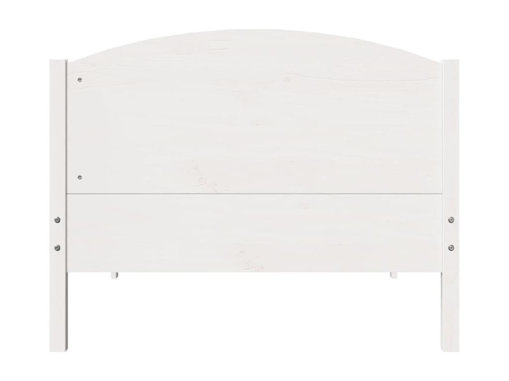 Matelas en bois de pin blanc, 100 x 200 cm