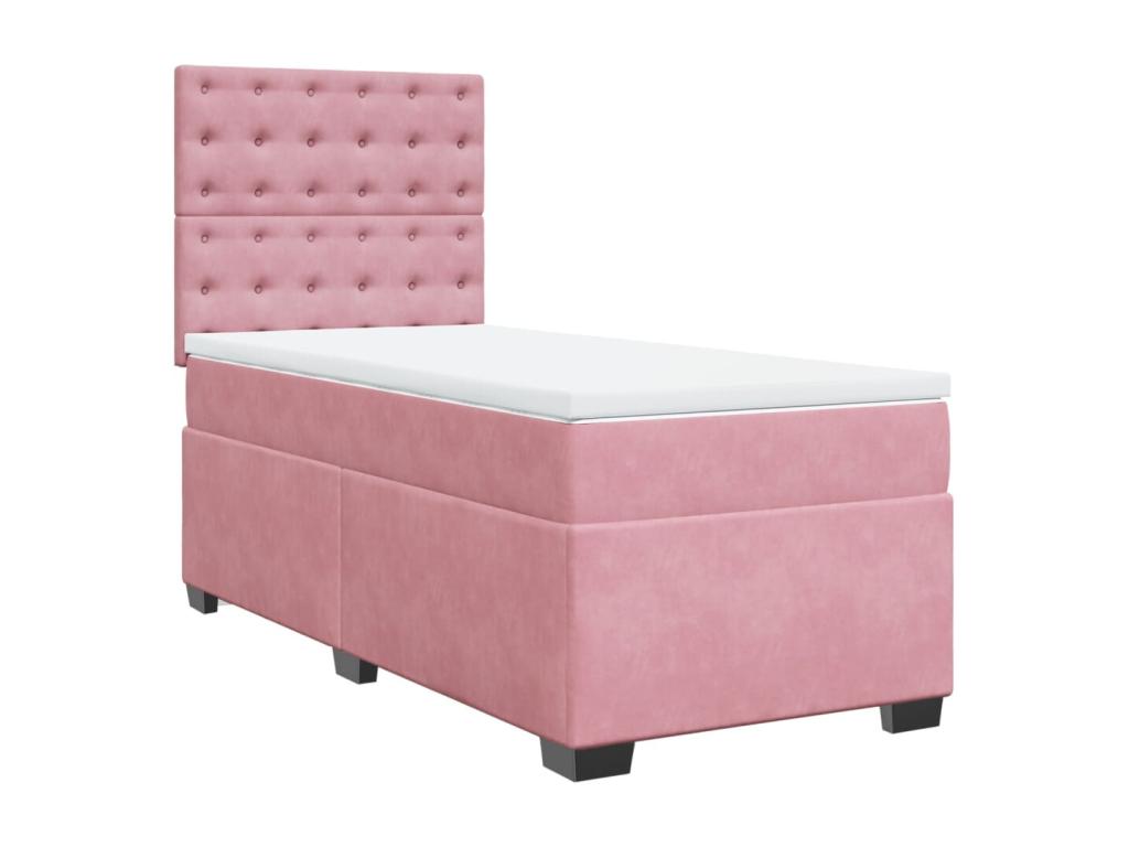 Matelas en velours, 100 x 200 cm