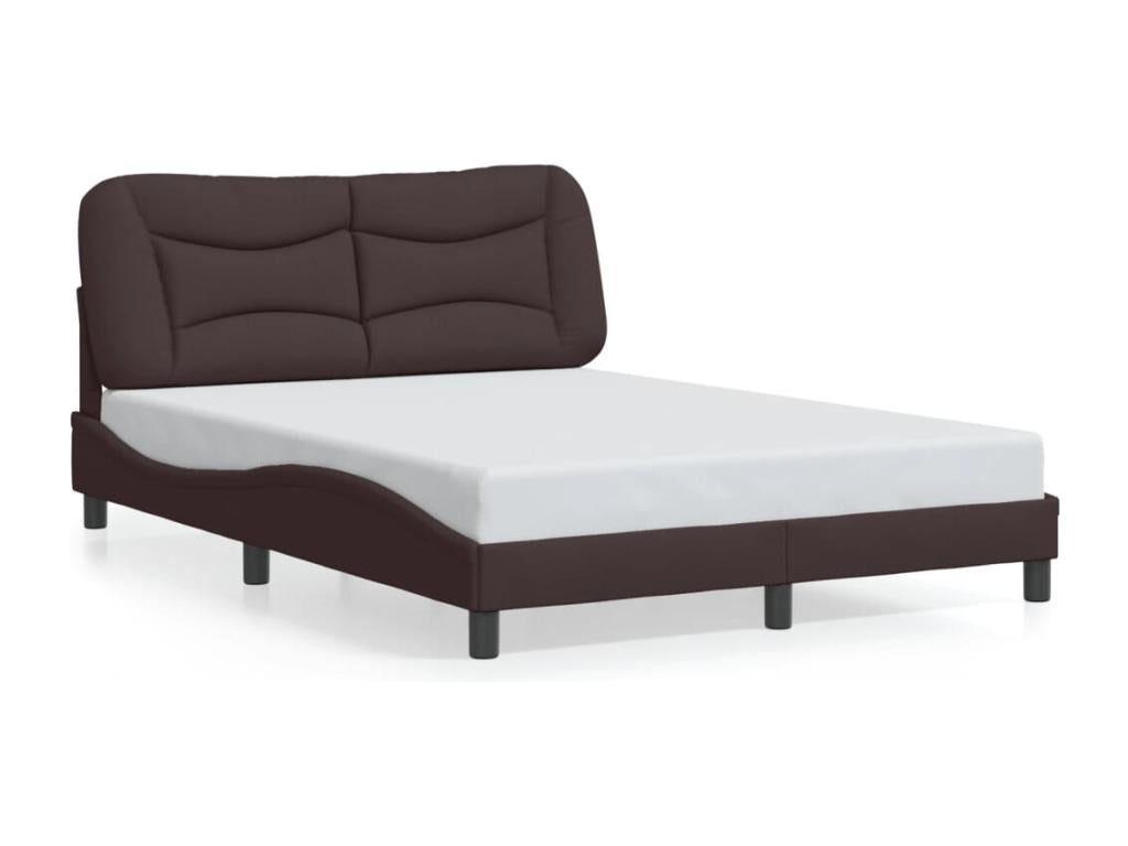 Matelas en tissu marron, 120 x 200 cm