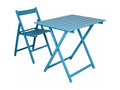 Chaise bleue