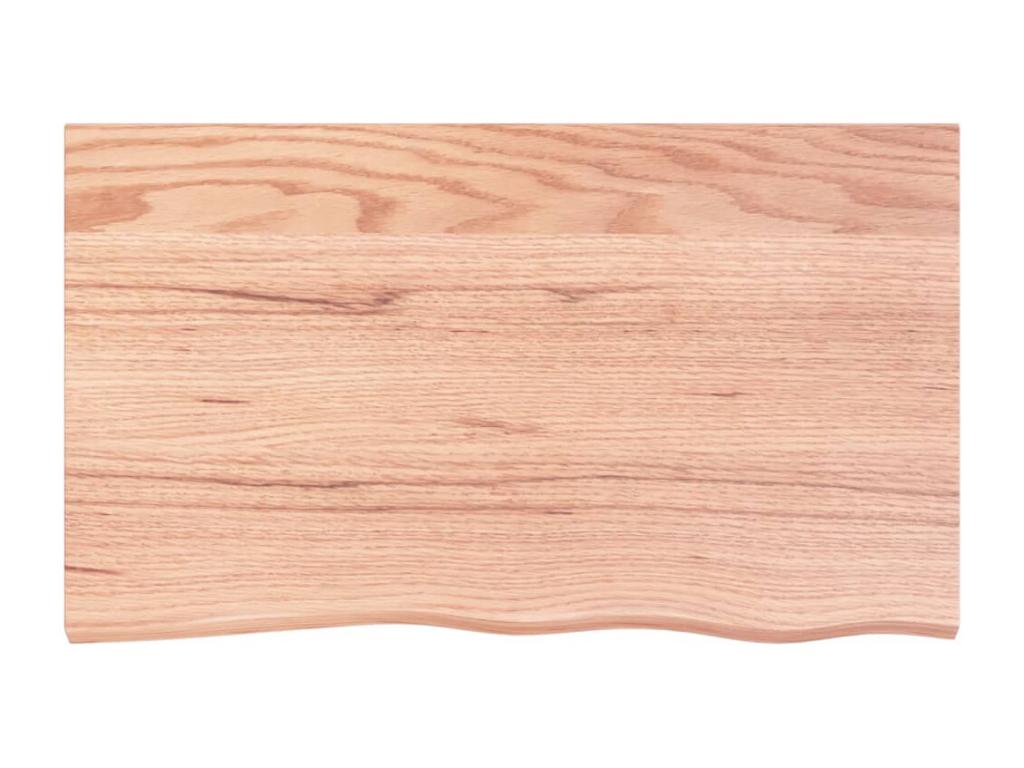 Meuble de maison en bois de chêne brun, 100 x 60 x 2 cm