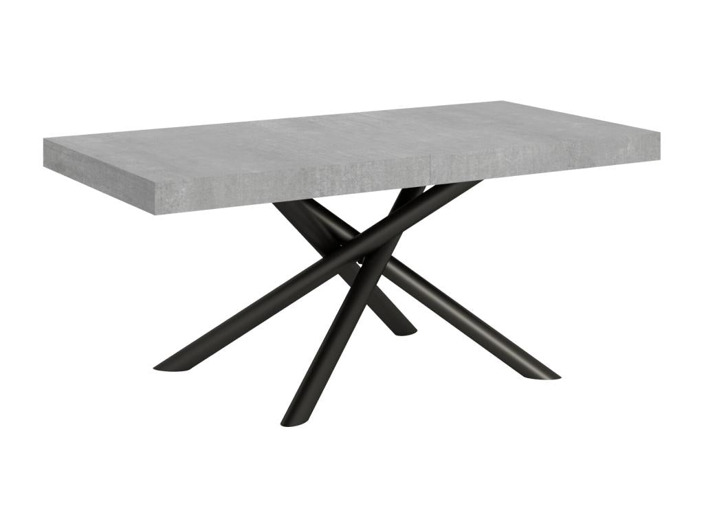 Table grise, 90 x 200 cm