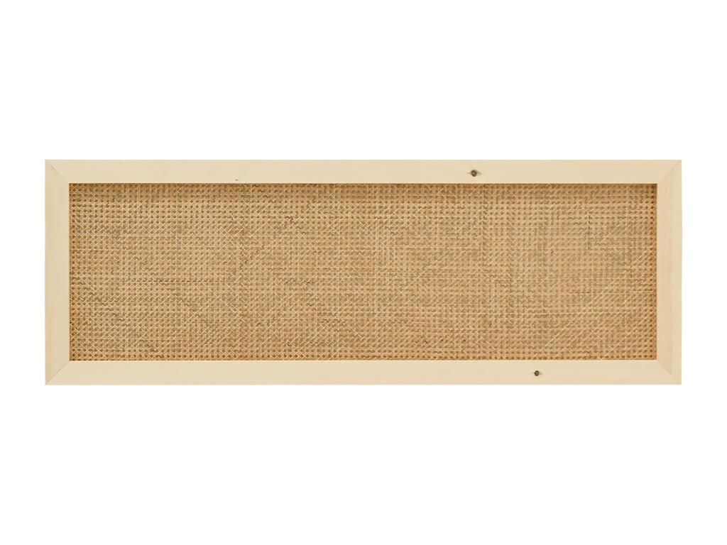 Lit en pin beige, 100 x 60 cm