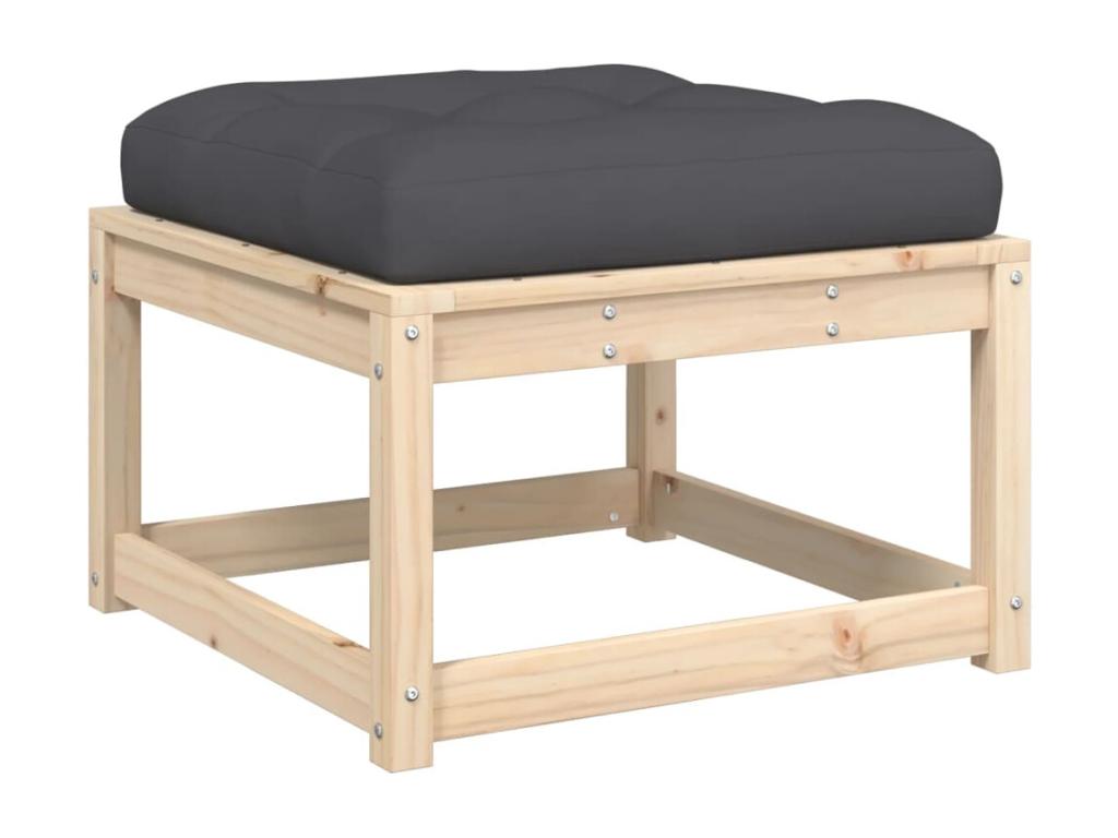 Ensemble de mobilier de jardin en pin naturel - dlz1766575195998