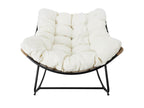 Fauteuil d'appoint blanc