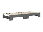 Matelas en tissu gris, 80 x 200 cm - dlz1766575299870