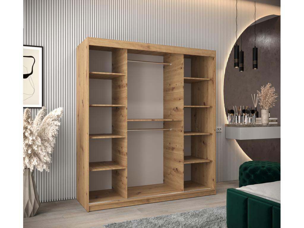 Armoire blanche, 180 x 62 x 200 cm