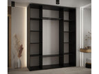 Armoire noire, 190 x 45 x 235,2 cm