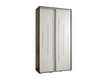 Armoire noire, 140 x 60 x 235,2 cm - dlz1766574841013