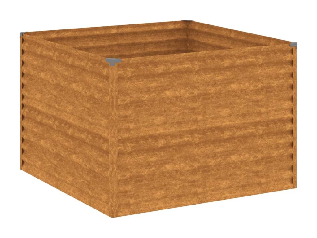 Lit marron, 100 x 100 x 69 cm