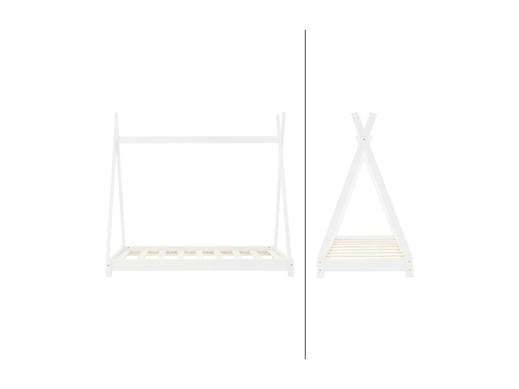 Matelas blanc, 80 x 160 cm