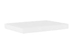 Matelas en similicuir gris, 120 x 200 cm