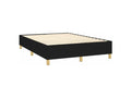Matelas en tissu noir, 140 x 190 cm