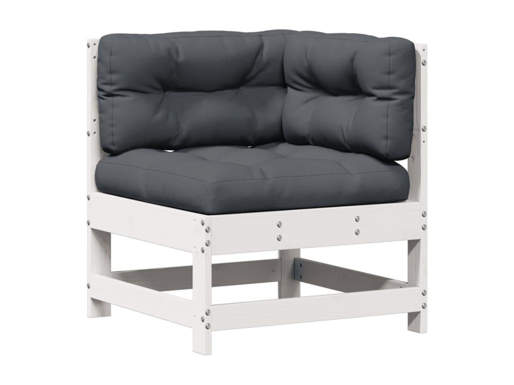 Ensemble de meubles d'extérieur en pin blanc