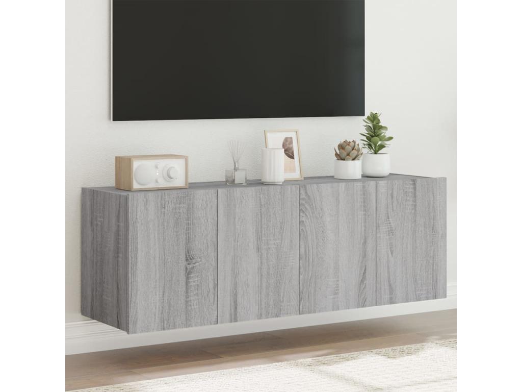 Meubles gris pour la maison, 60 x 35 x 41 cm