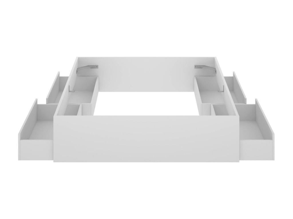 Matelas blanc, 149 x 195 cm